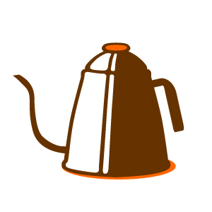コーヒーポットアイコン