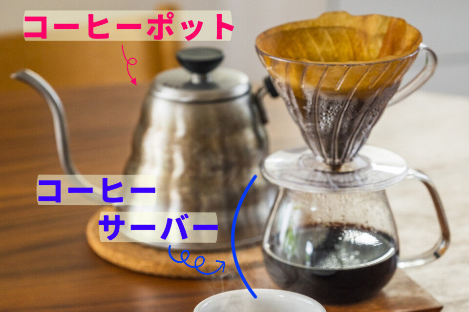 コーヒーポット-コーヒーサーバー-比較参考画像